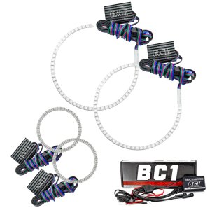 Honda Odyssey Headlight Halo Kit - ORACLE Lighting - ColorSHIFT with BC1 Controller - `05-`08